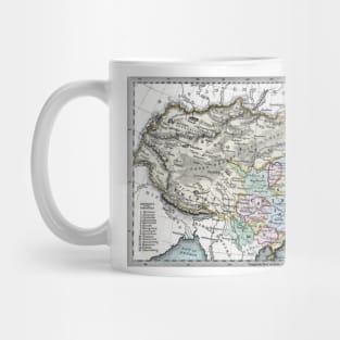 1835 Map of the Chinese Empire and Japan Mug